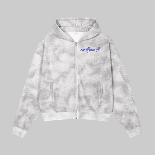 zip up ,hoodie,marble ,custom