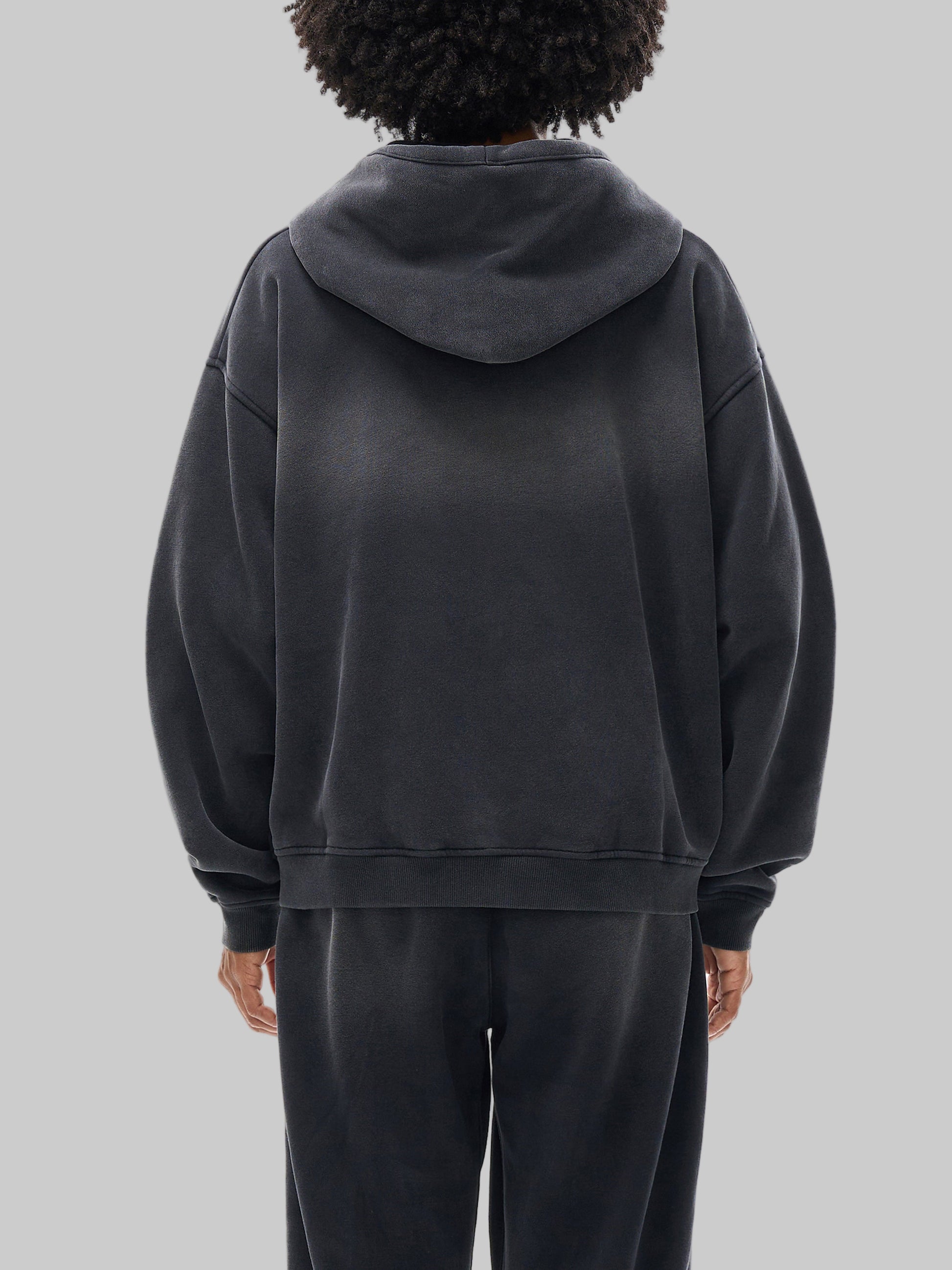 zip up ,custom,washed ,hoodie ,oversized